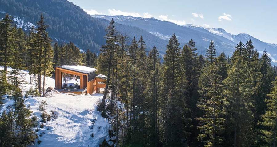 Big picture - off grid passive house in British Columbia