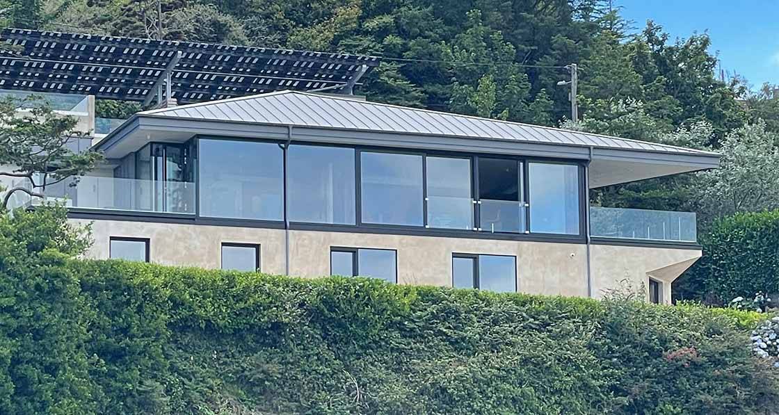 A1 rated passive house tackles embodied carbon on challenging site