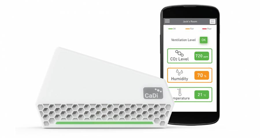 NuWave Sensors launches CO2 monitor for schools