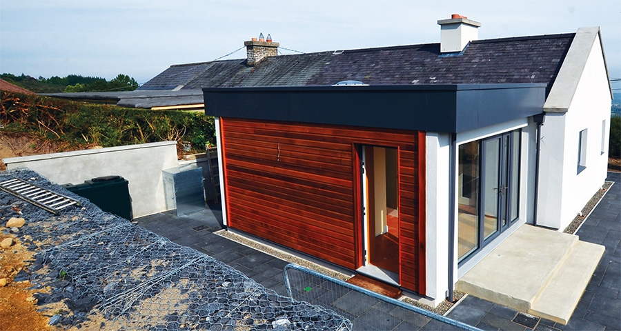 Dublin hillside rebuild tackles low energy in stages