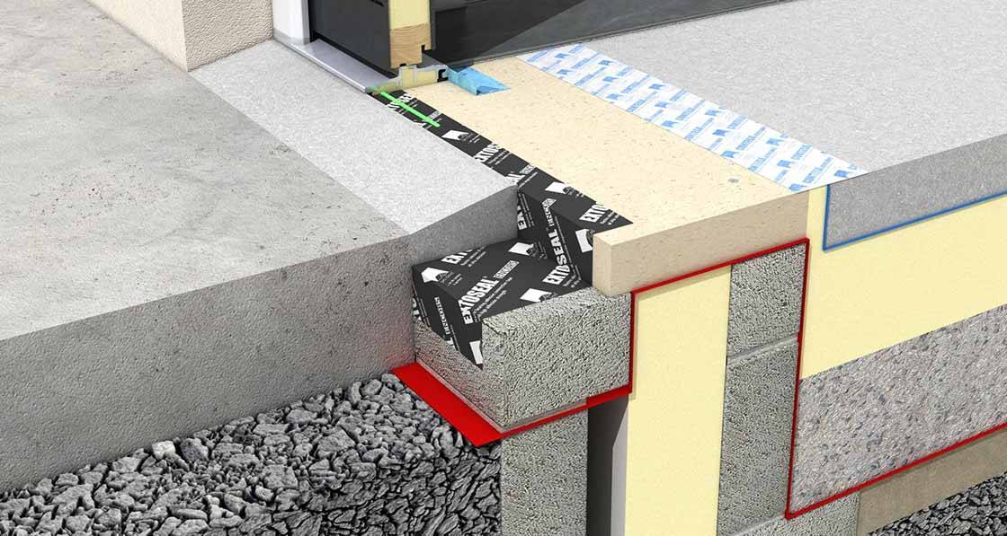 Avoid thermal bridging with Bosig Phonotherm 200 (RG550)