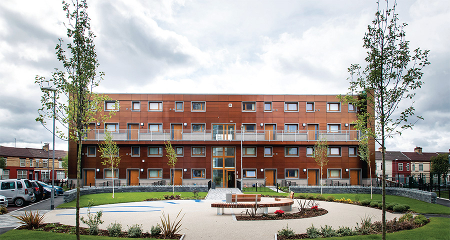 New community garden at Erneley Close