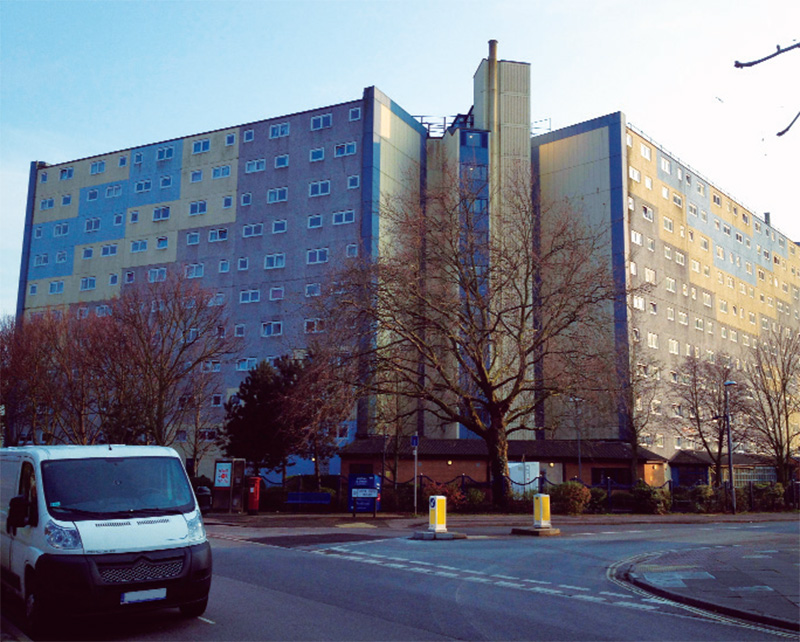 Wilmcote House’s façade