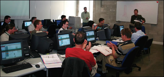 Peter Keavney, Association of Irish Energy Agencies, training officer and principal lecturer, at Tipperary Institute’s Certificate in Building Energy Rating course, delivering training