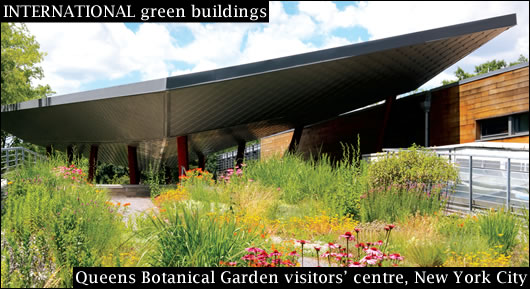 Queens Botanical Garden visitors' centre, New York City