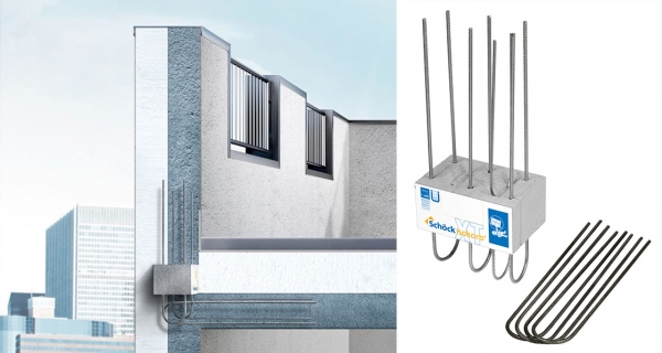 Schöck offers low thermal bridging alternative to wrapped parapets