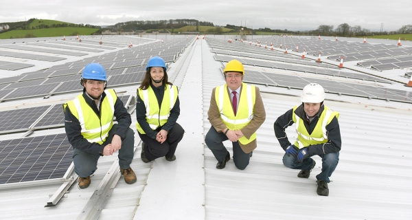 Kingspan installs Ireland&#039;s largest solar PV array