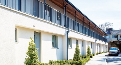 Fabric first retrofit rejuvenates Dublin social housing